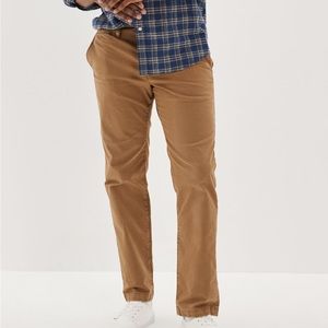 American Eagle extreme flex slim straight khakis 34X 34